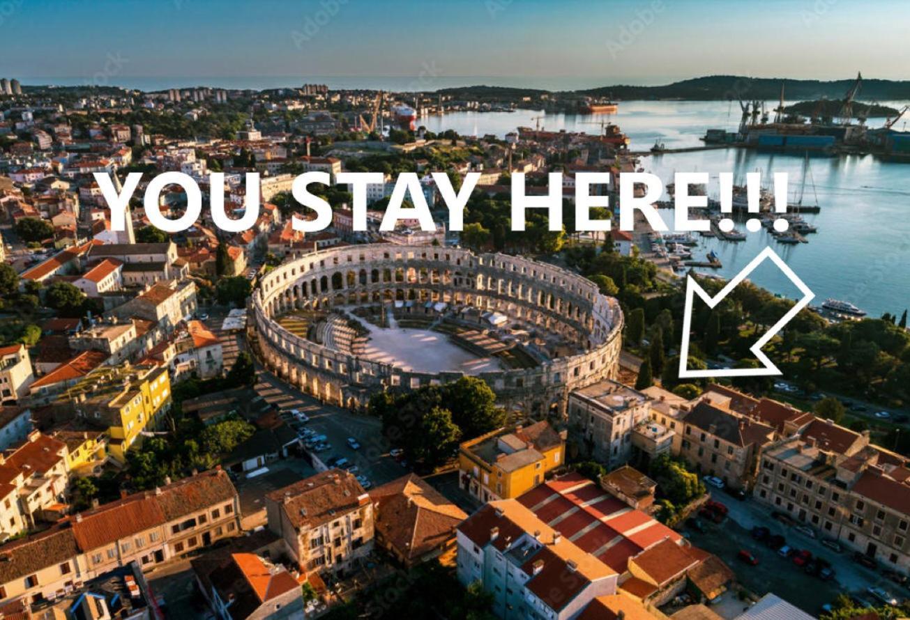 G1 Pula Center Colosseum Apartment Exterior foto